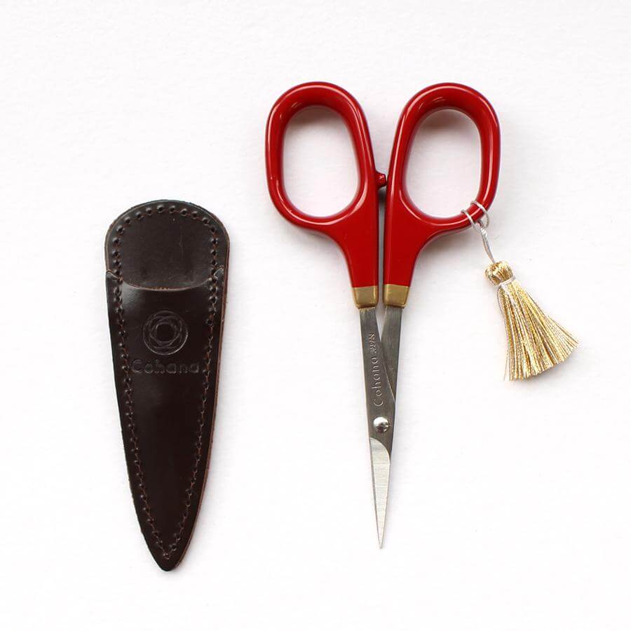 Small Scissors with Lacquered Handles (Tamenuri) (45-139) – Cohana