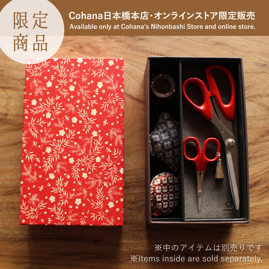 Seki Sewing Shears with Lacquered Handles (Shunuri) (45-266) – Cohana  Online Store