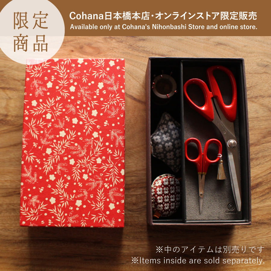 Cohana / Order product ] Seki Sewing Shears with Lacquered Handles