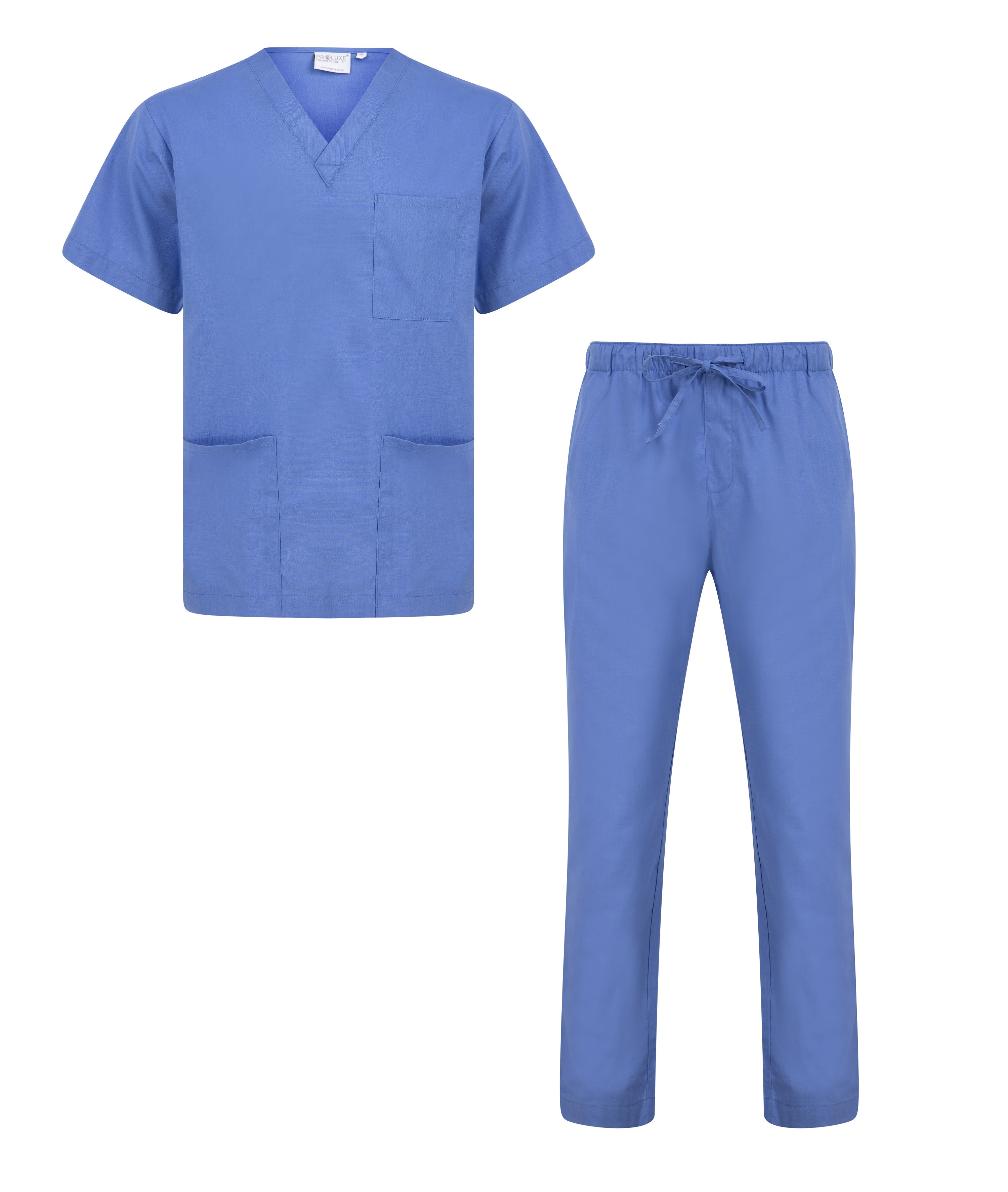 Light Blue Ceil NHS Medical Compliant Scrub Tunic TOP ONLY from £8.27