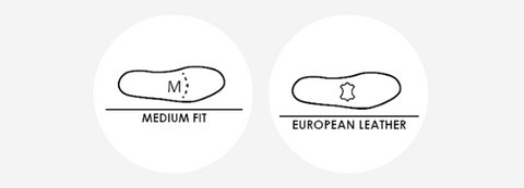 Graphic of Ginny Flat shoe fit and width dimensions