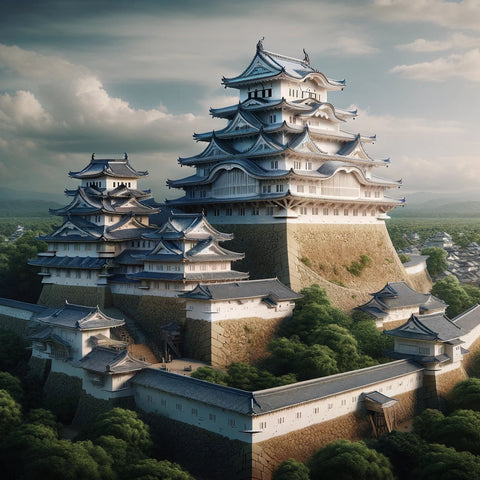 Himeji castle, symbol of the powerful shogun