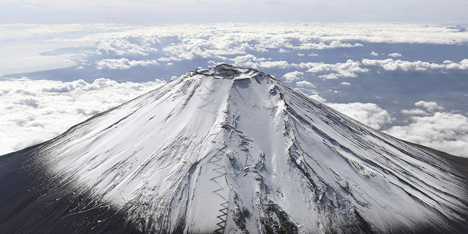 It is very hard to climb fuji during winter