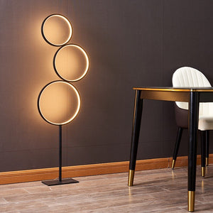 circles floor lamp