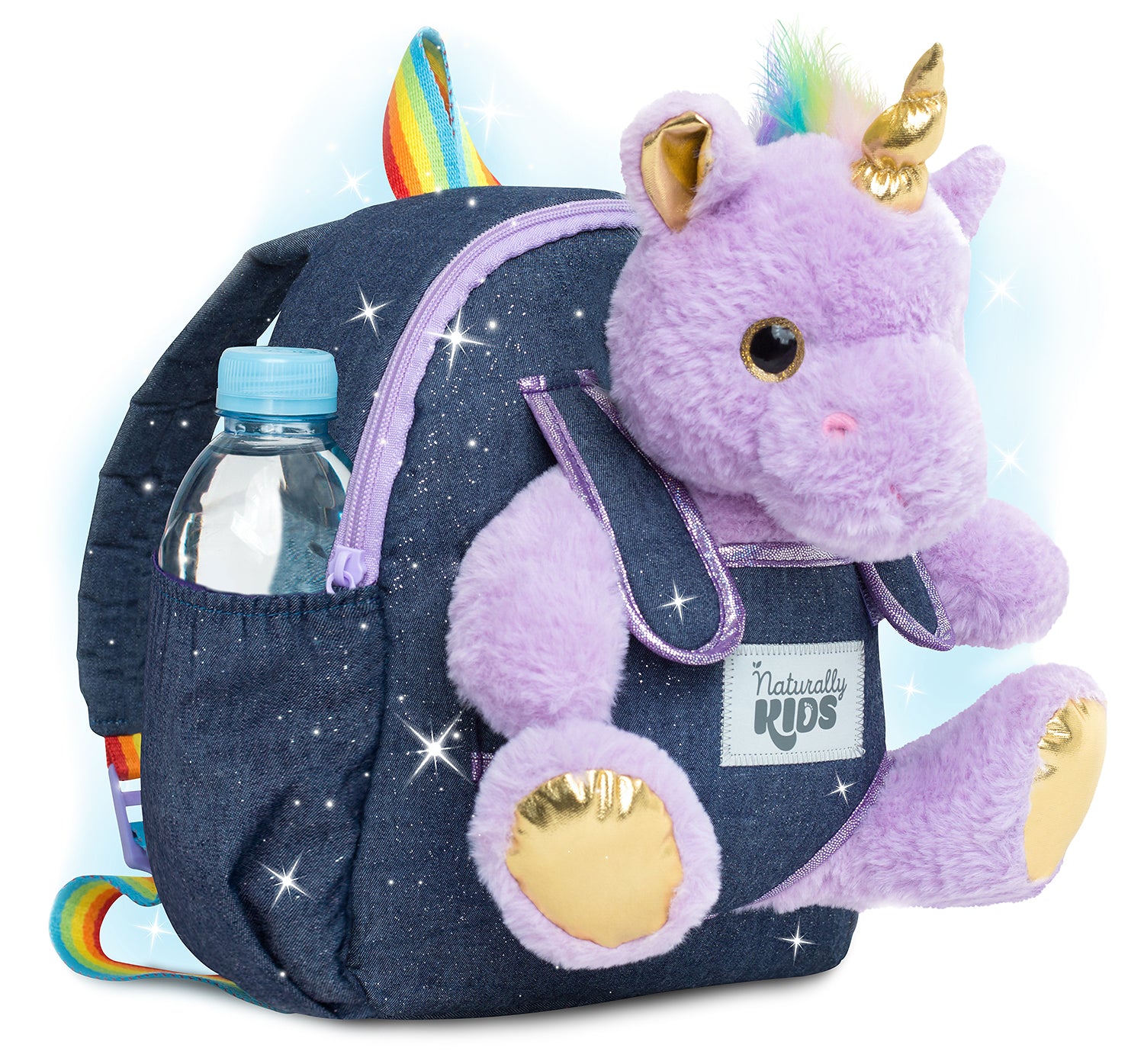 JoyKids Cute & Attractive Purple Purse Bag For Kids Plush  Bag - Plush Bag