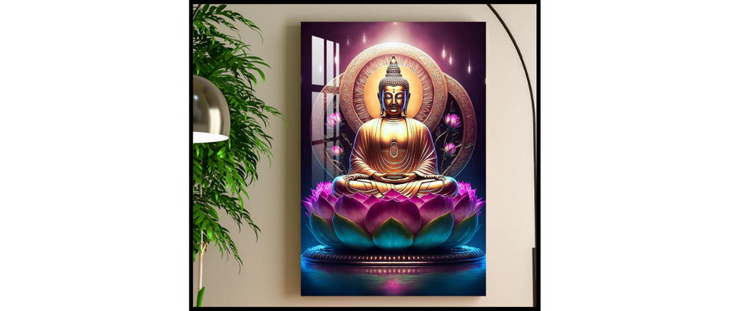 Lord Buddha With Lotus