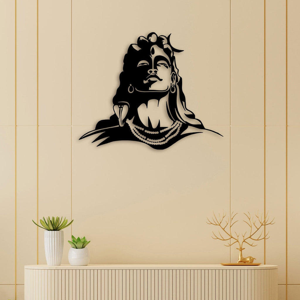 Buy Lord Shiva Metal Wall Art Online in India @ Best Price – The ...