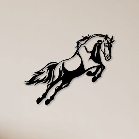 Buy Jumping Horse Metal Wall Art Online in India @ Best Price – The ...