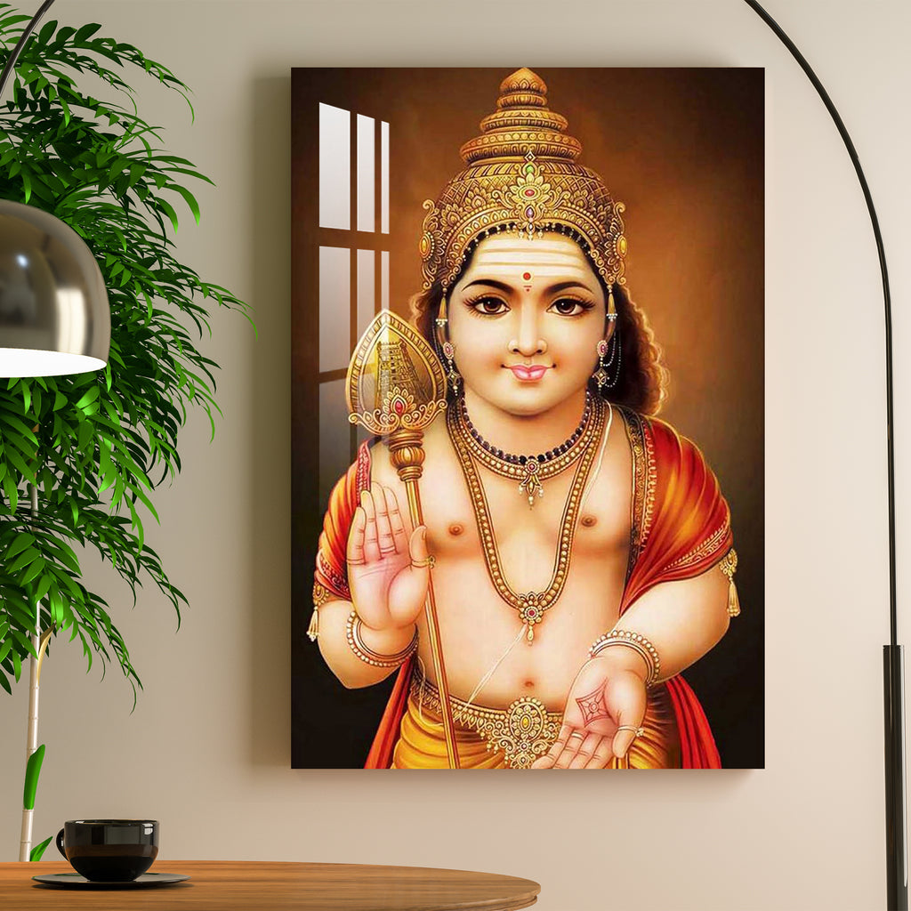 Buy Lord Murugan Swamy Acrylic Wall Art Online @ Best Price in ...