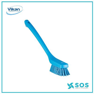 Remco Vikan Short Handle Scrubbing Brush:Facility Safety and