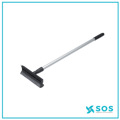 Vikan - 4197 - Ultra-Slim Cleaning Brush with Long Handle, 600mm