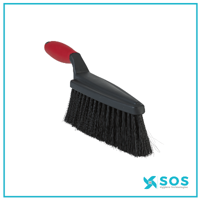 Vikan - 4197 - Ultra-Slim Cleaning Brush with Long Handle, 600mm Medium