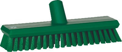 Vikan 3885 Round Scrub Brush - Stiff - Green