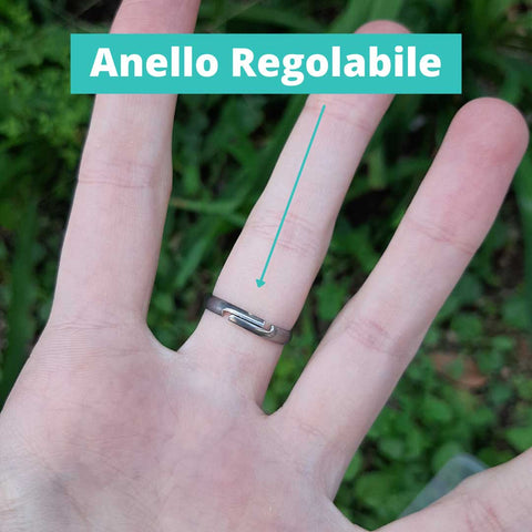 Anello Pene regolabile - Power X Ring Nero – acquista su Giordano Shop