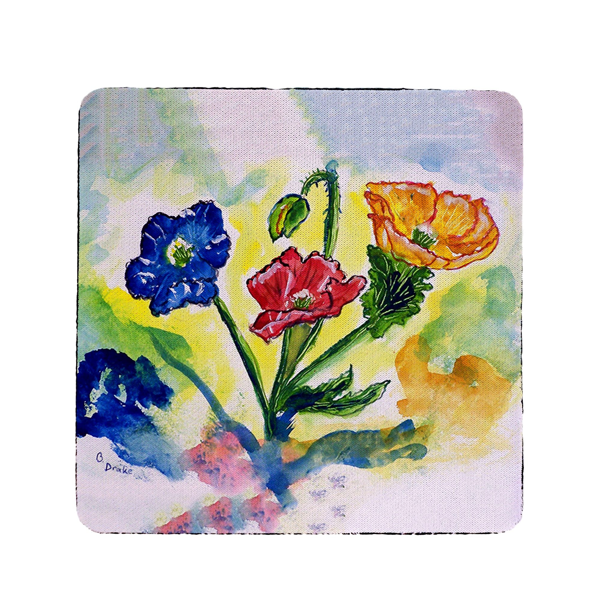 Bugs & Poppies Coaster Set of 4