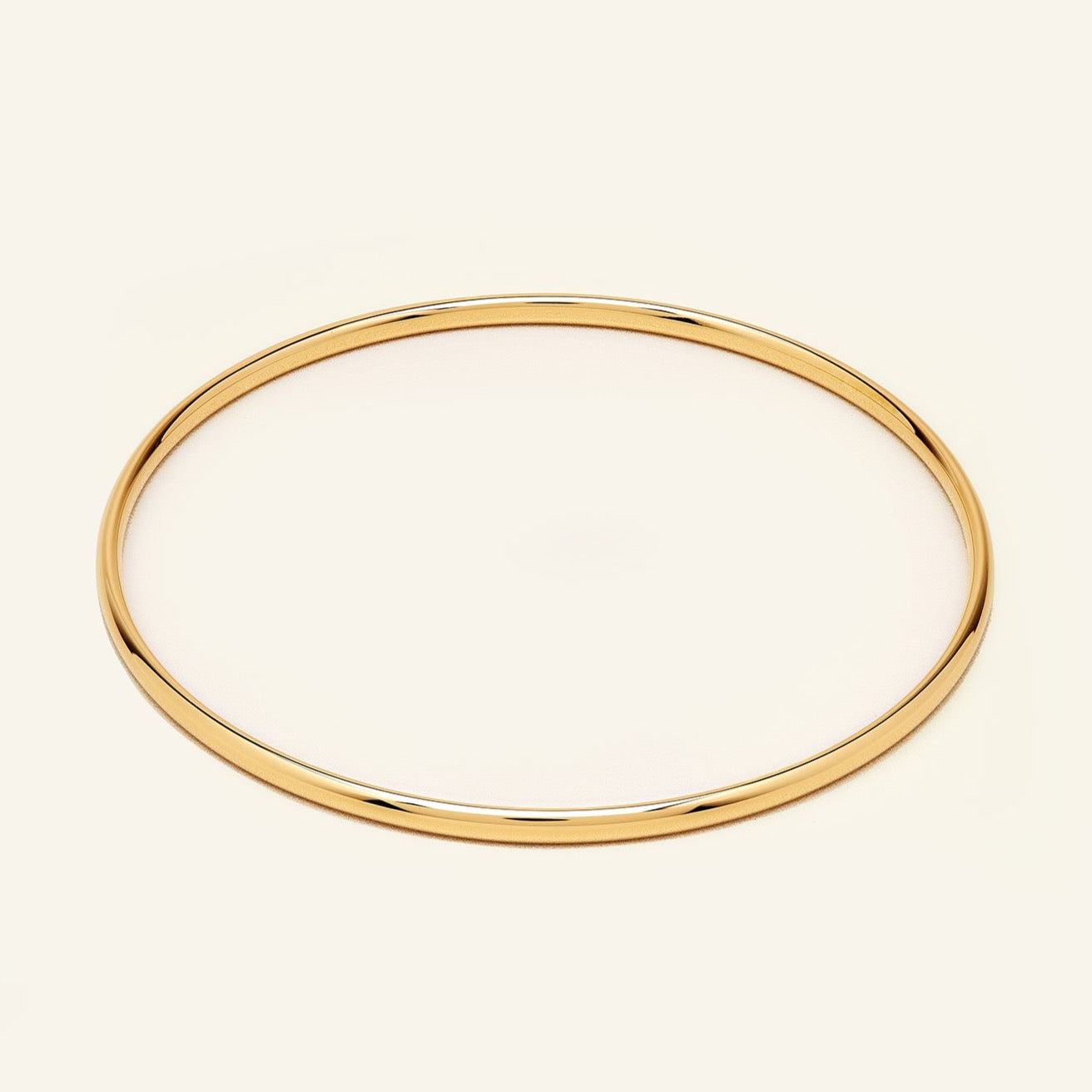 Classic Gold Bangle - DLouise Jewellery product image