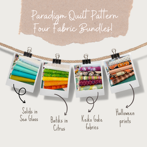 Paradigm Quilt Pattern Fabric Bundle StitchCraft