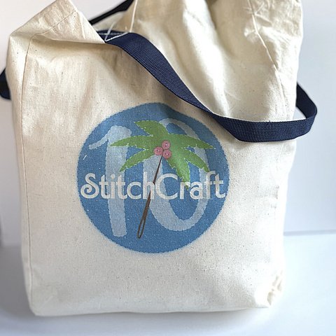 StitchCraft 10th anniversary tote