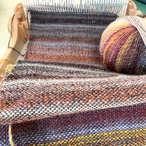 Woven scarf loom Jewelspun StitchCraft