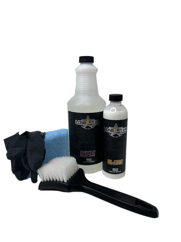 Tire & Carpet Cleaning Brush  Lone Star Auto Products – Lone Star