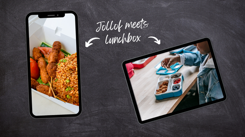 Jollof Rice meets School Lunchbox