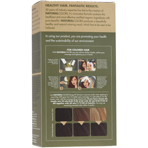 ONC NATURALCOLORS 6C Dark Ash Blonde Hair Dye With Organic Ingredients 120 mL / 4 fl. oz.
