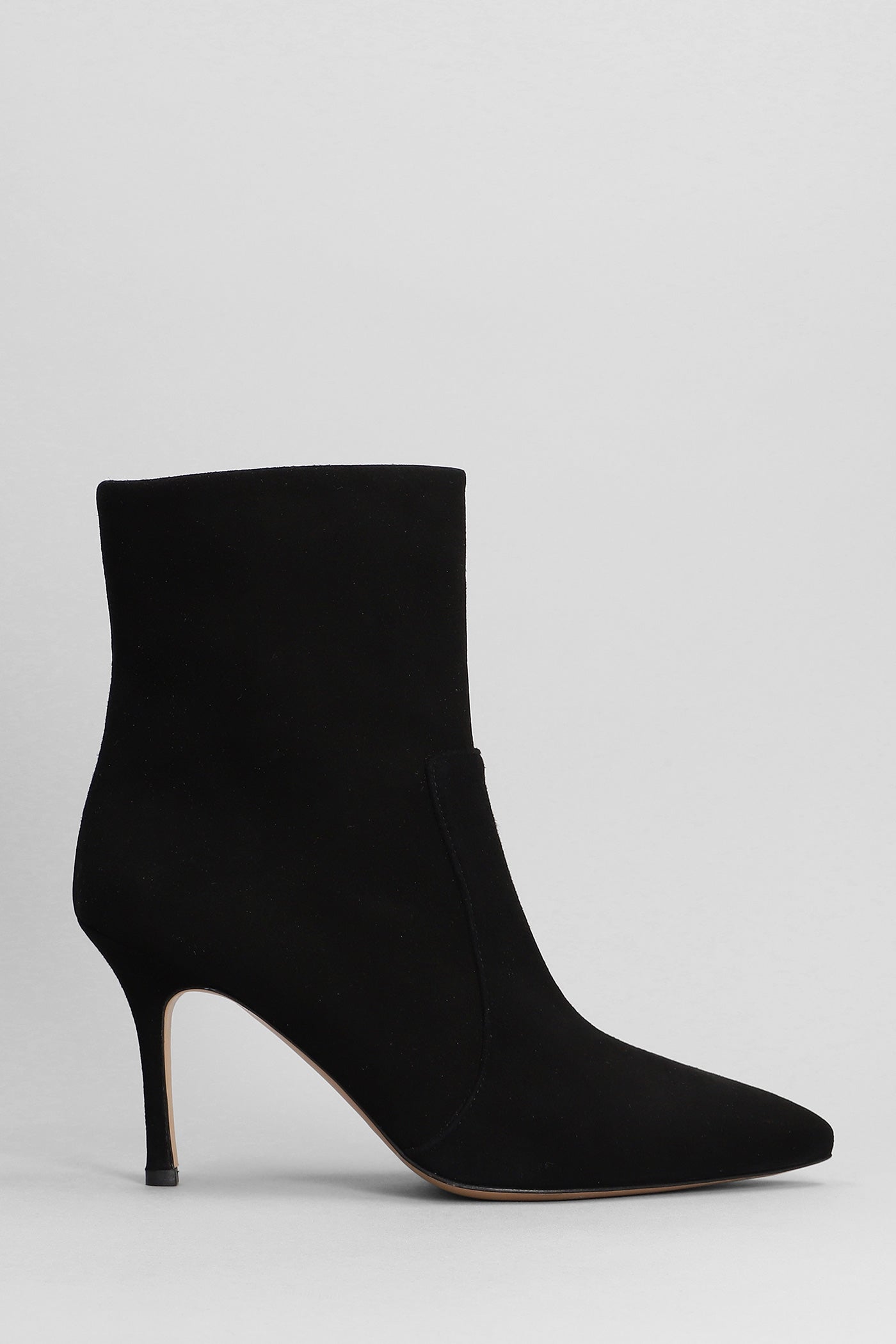 The Seller - High heels Ankle boots in black suede