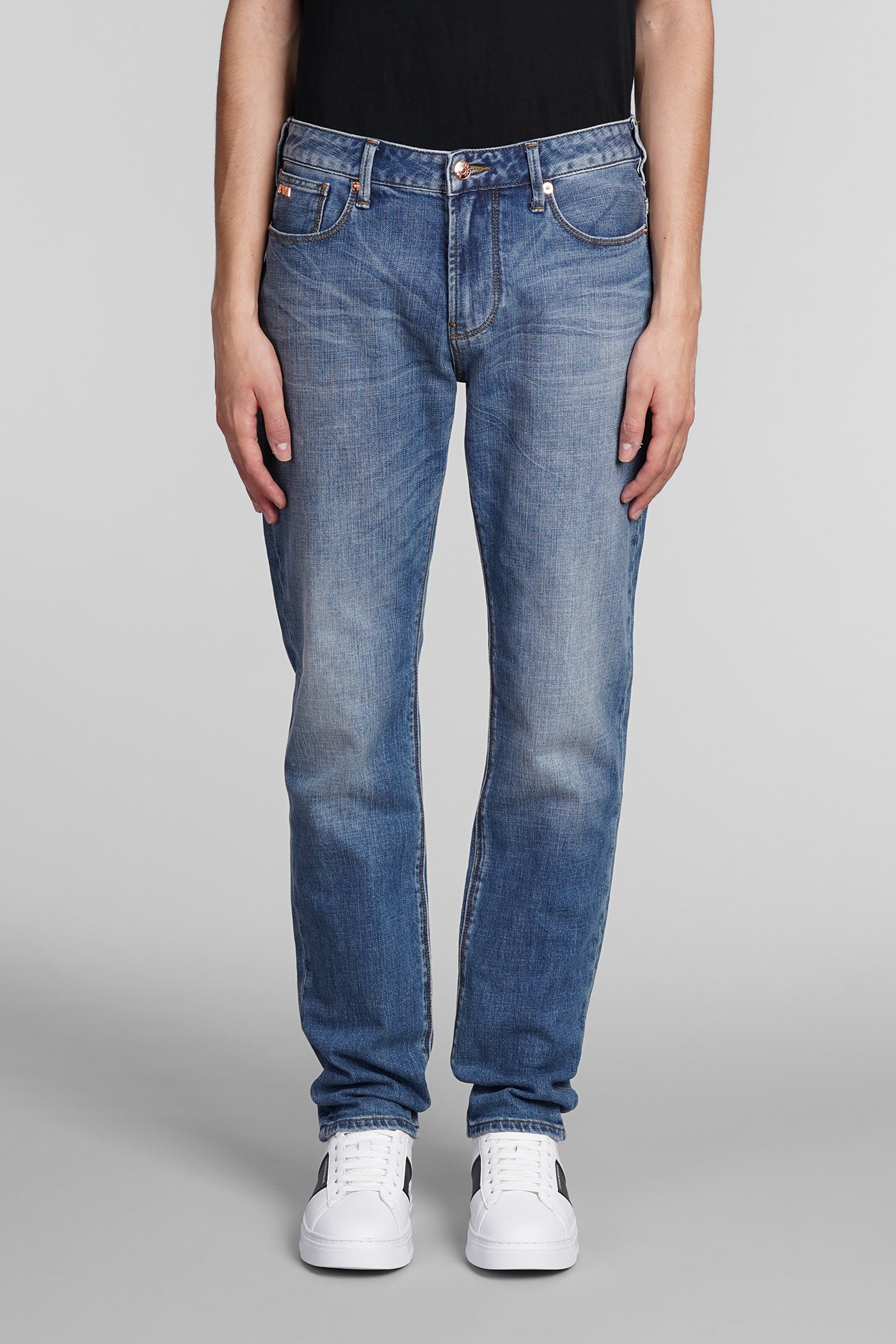 Emporio armani - Jeans in blue cotton