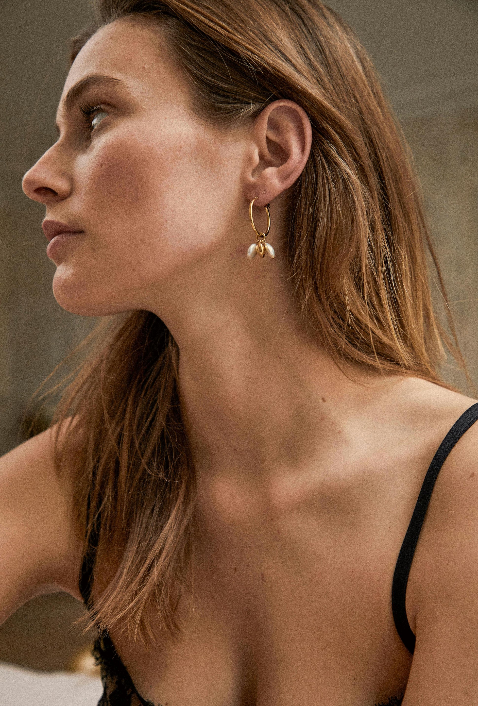 Ysé x Louise damas Boucles d'oreilles