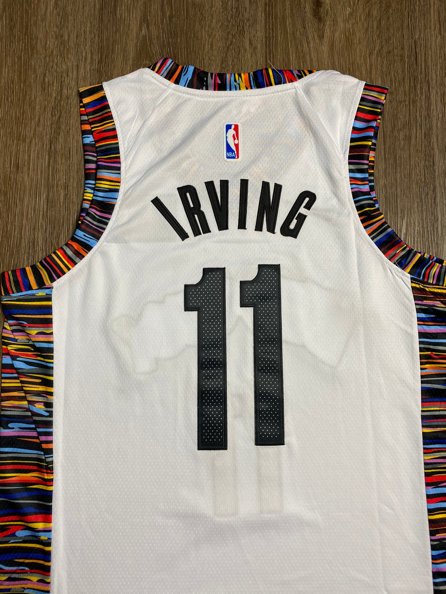 kyrie irving jersey bed stuy