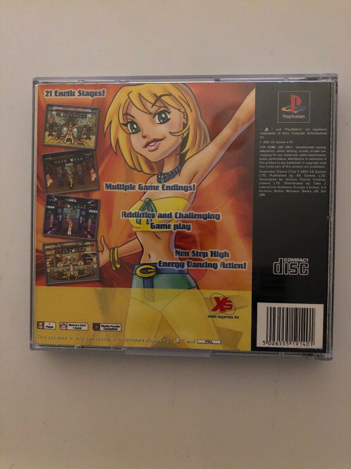 Superstar Dance Club #1 HITS!! - PS1 Sony Playstation 1 Dancing Game –  Retro Unit