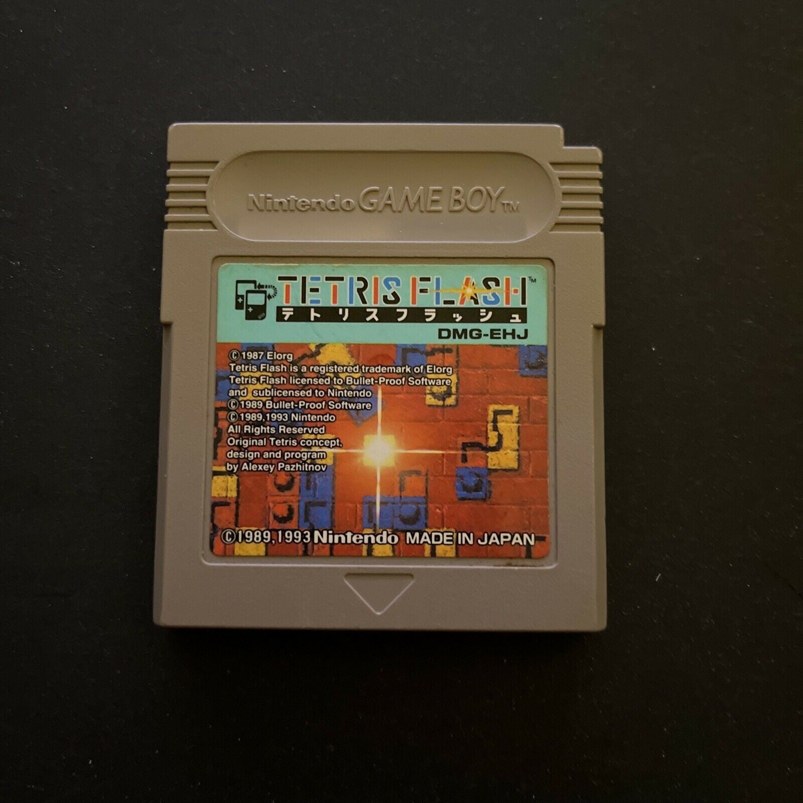 Tetris Flash (Tetris 2) - Nintendo Gameboy GB Japan DMG-EHJ – Retro Unit