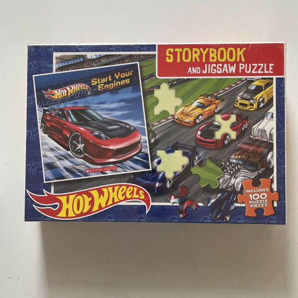 hot wheels story book