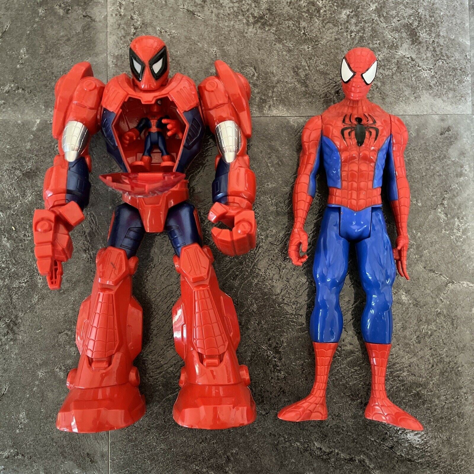 mech armor spider man