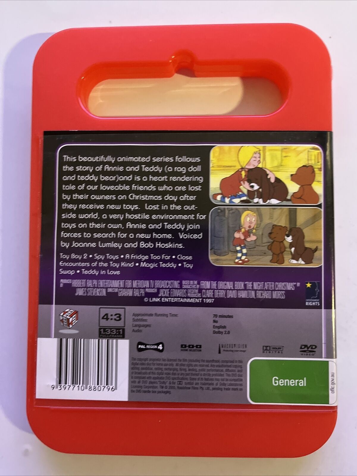 The Forgotten Toys Volume 3 (DVD, 1997) Bob Hoskins, Joanna Lumley#N ...