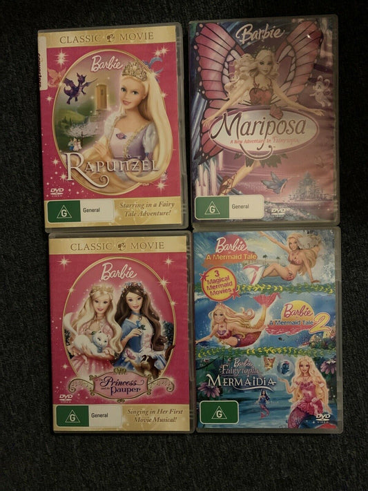 ② dvd barbie au bal des 12 princesses (2x0024) — DVD