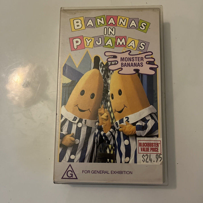 Bananas In Pyjamas - Monster Bananas (VHS, 1994) PAL – Retro Unit