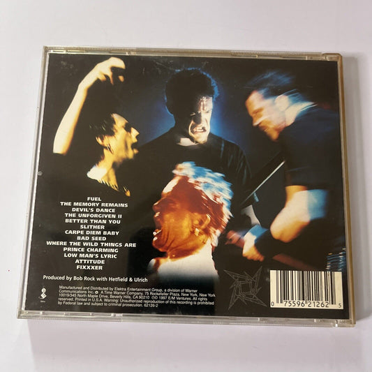 Metallica – Reload (CD, 1997) Obi Japan Edition – Retro Unit