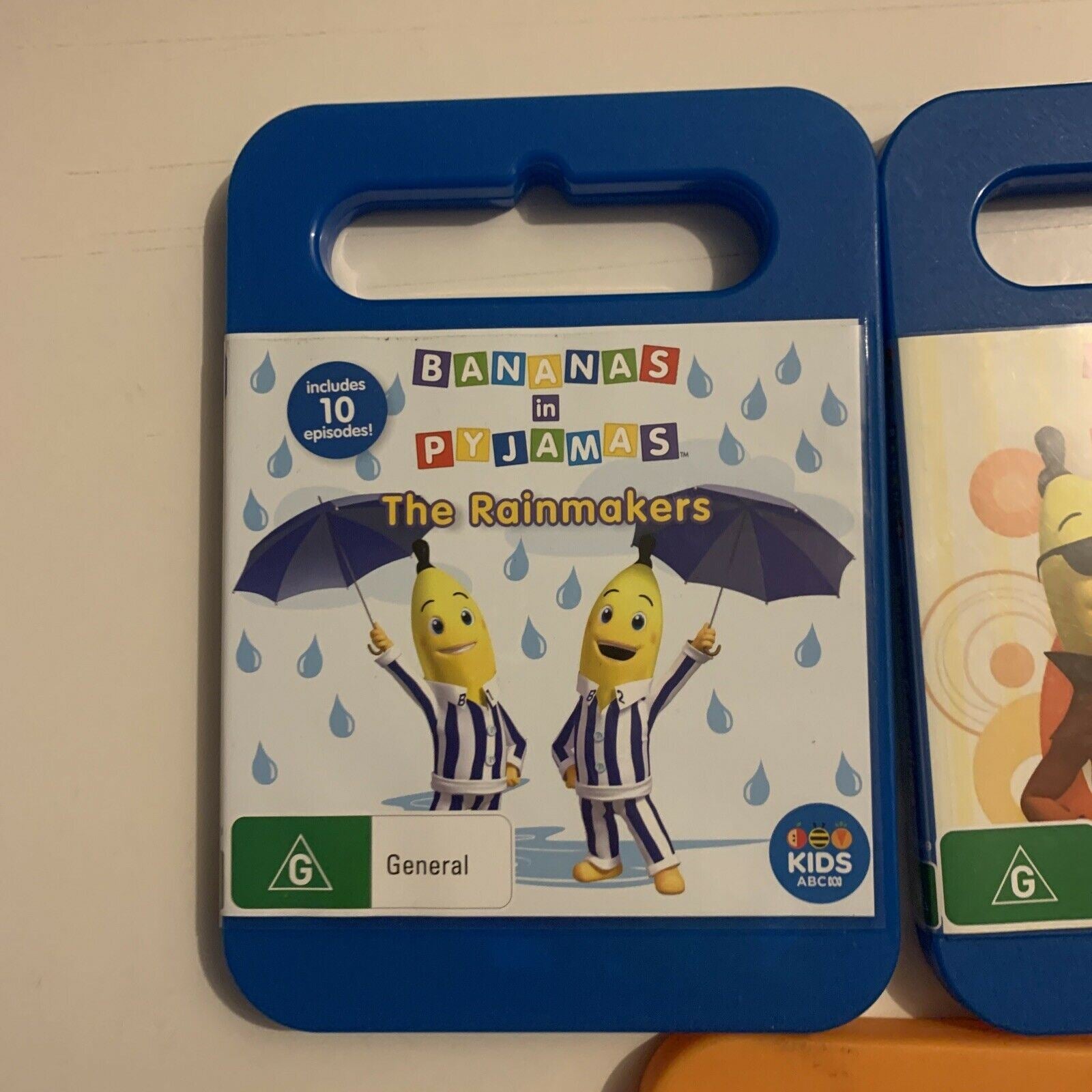 3x Bananas In Pyjamas DVD Banana Detectives, The Rainmaker, Bumping