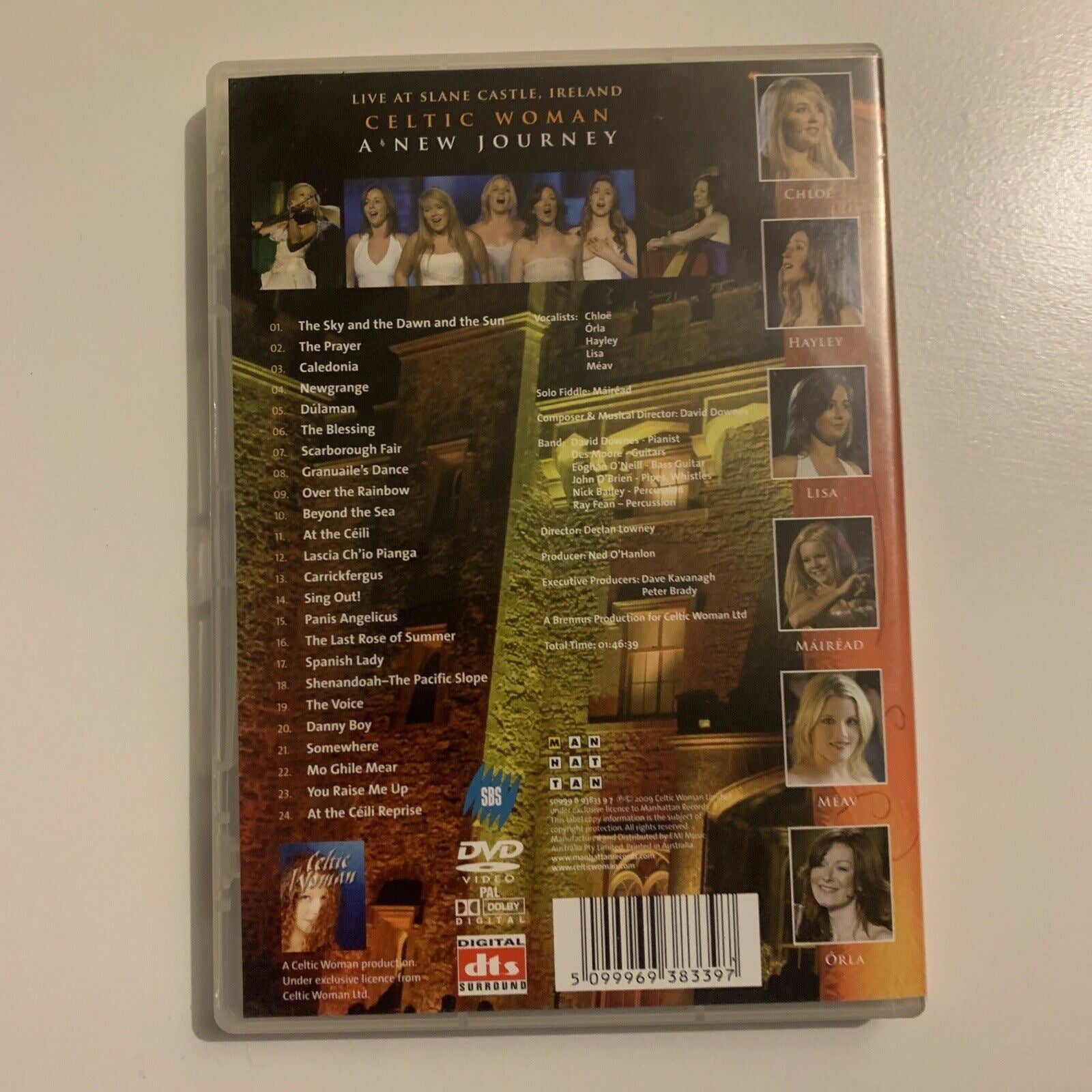 Celtic Woman A New Journey Live At Slane Castle Ireland Dvd 2009 Retro Unit 