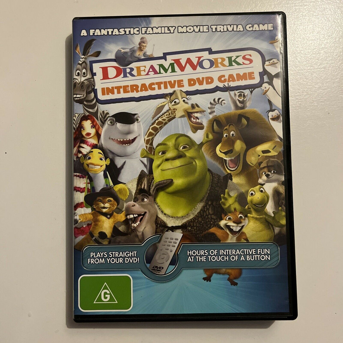 Dreamworks Interactive DVD Game Region 4 – Retro Unit