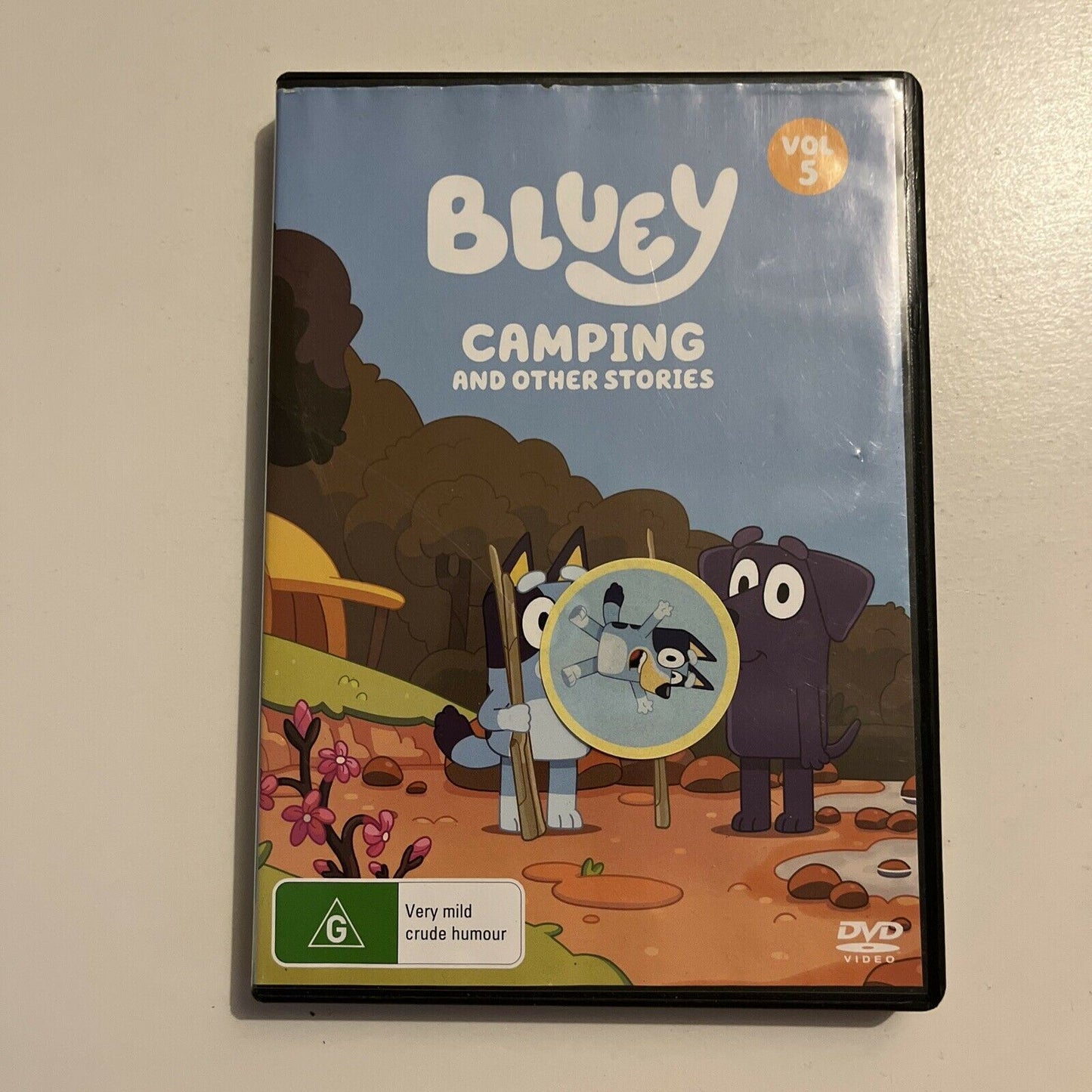 Bluey Camping And Other Stories Vol 5 Dvd 2018 Region 4 Retro Unit