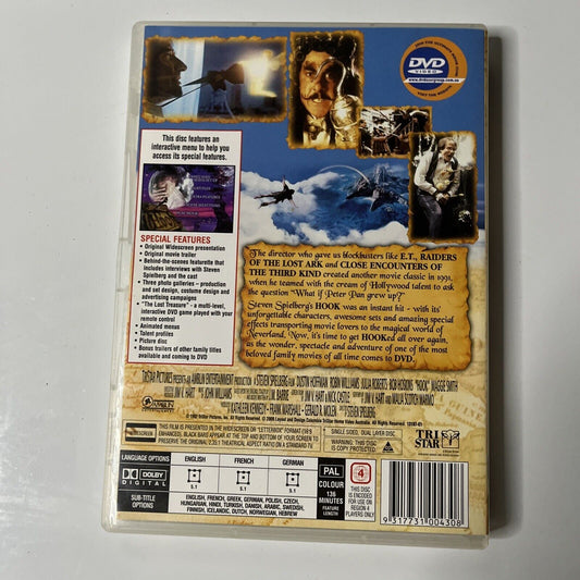 Matilda / Hook / Jumanji (DVD, 1996, 3-Disc) Robin Williams Region 4 –  Retro Unit