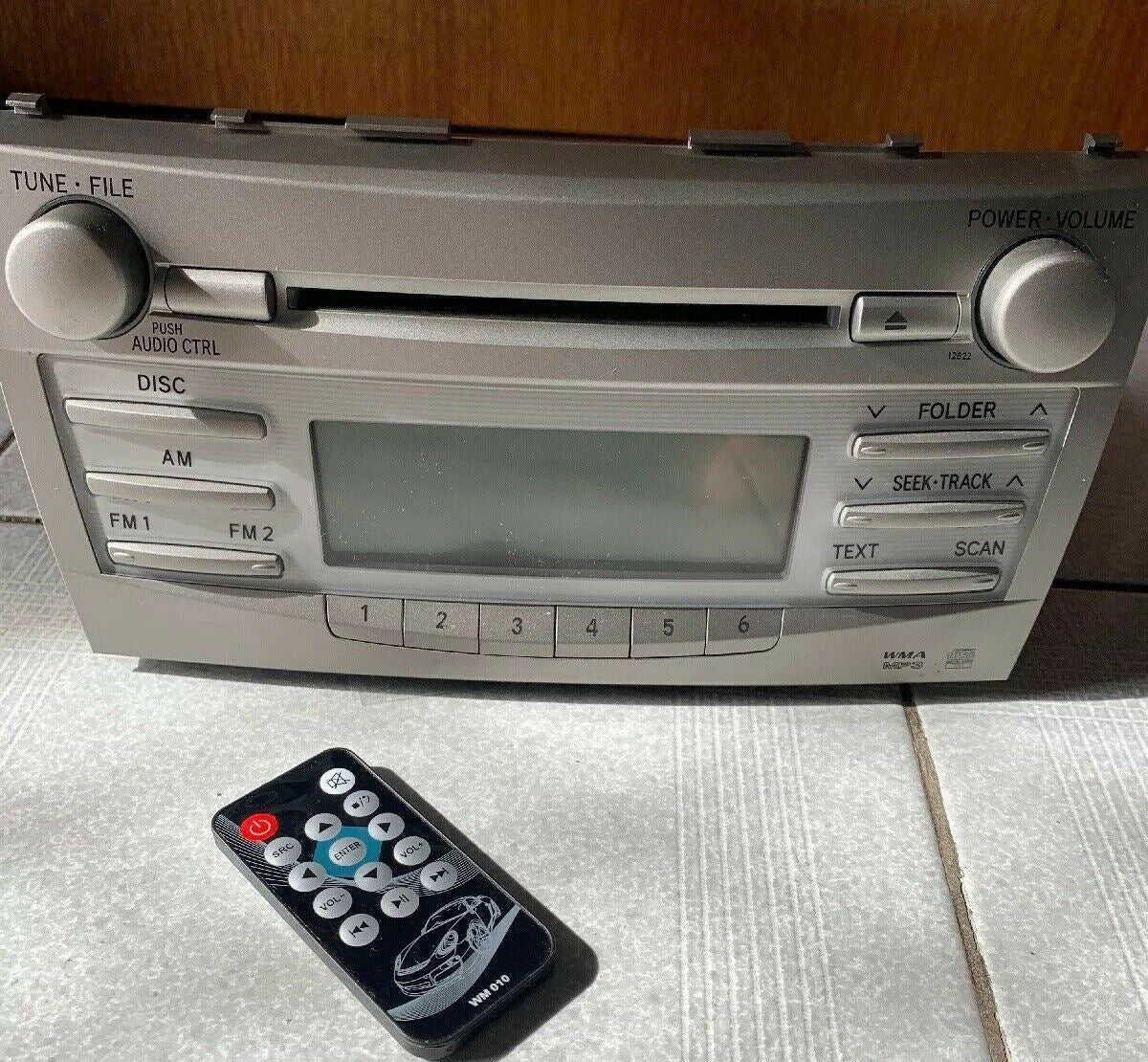 Toyota 86120-06350 CD Radio Player Fujitsu Ten 122000-8770B101 – Retro Unit