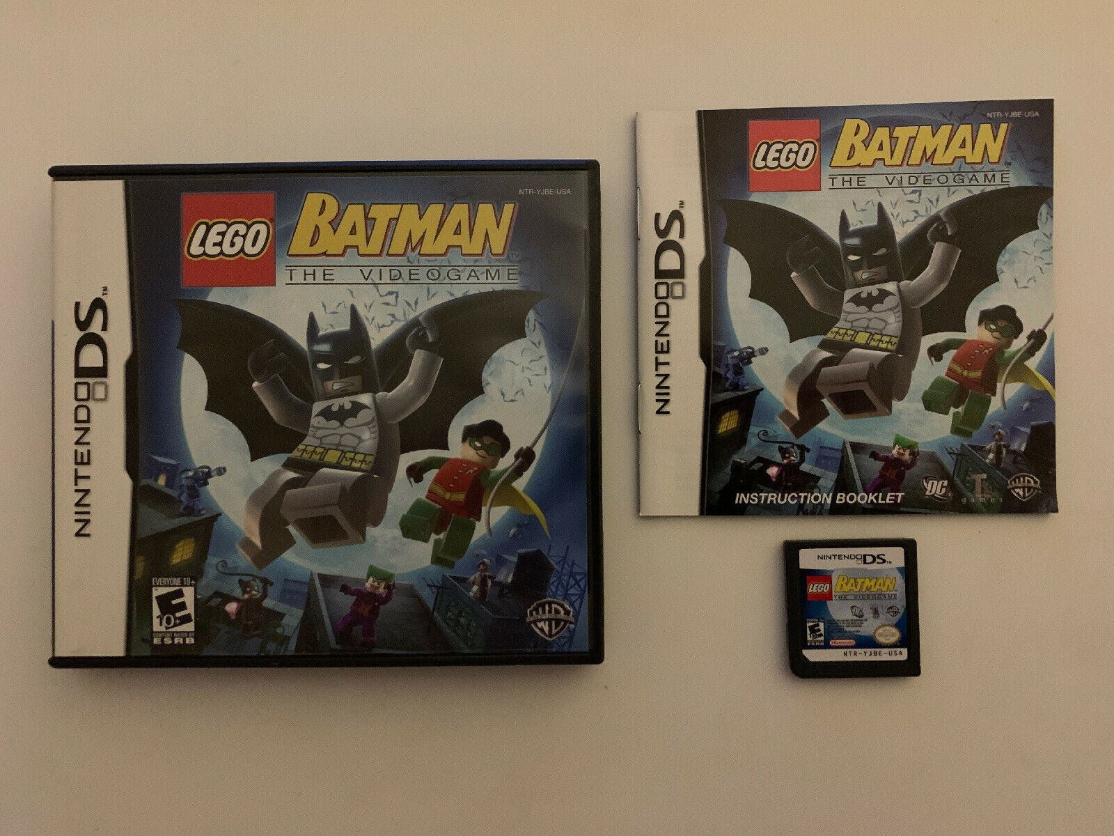 LEGO Batman: The Videogame (Nintendo DS, 2008) with Manual – Retro Unit