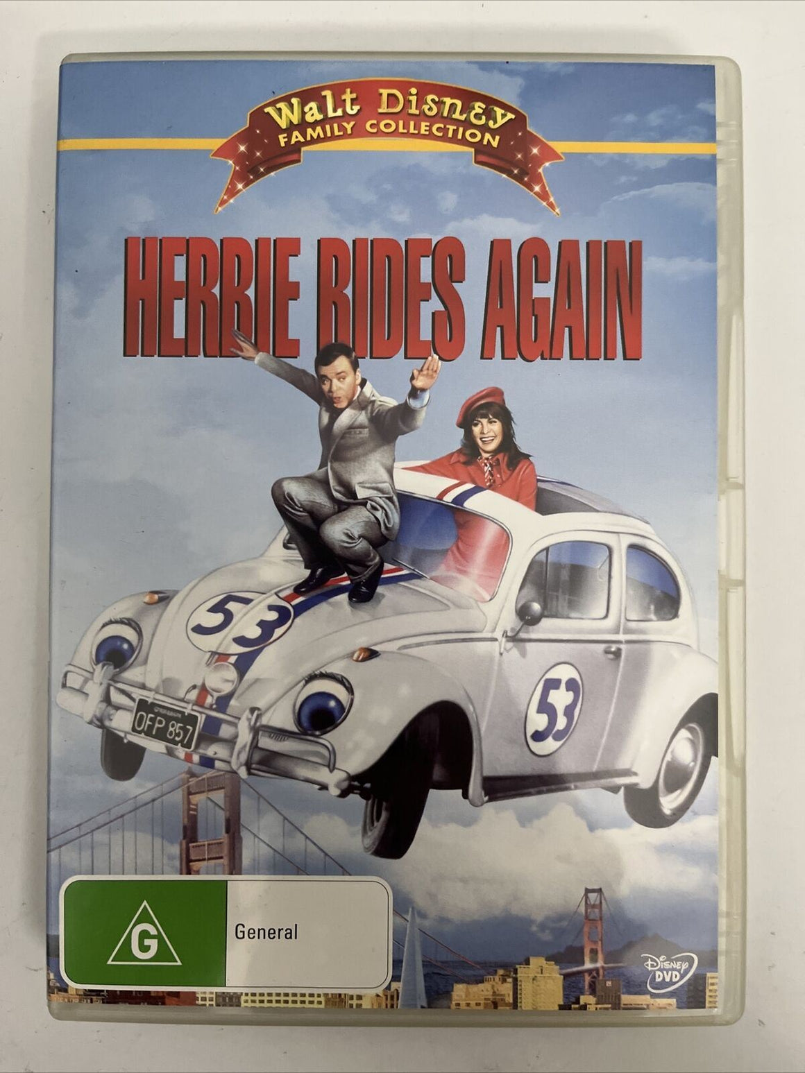 Herbie Rides Again (DVD, 1974) NEW Helen Hayes, Ken Perry. Disney Regi ...