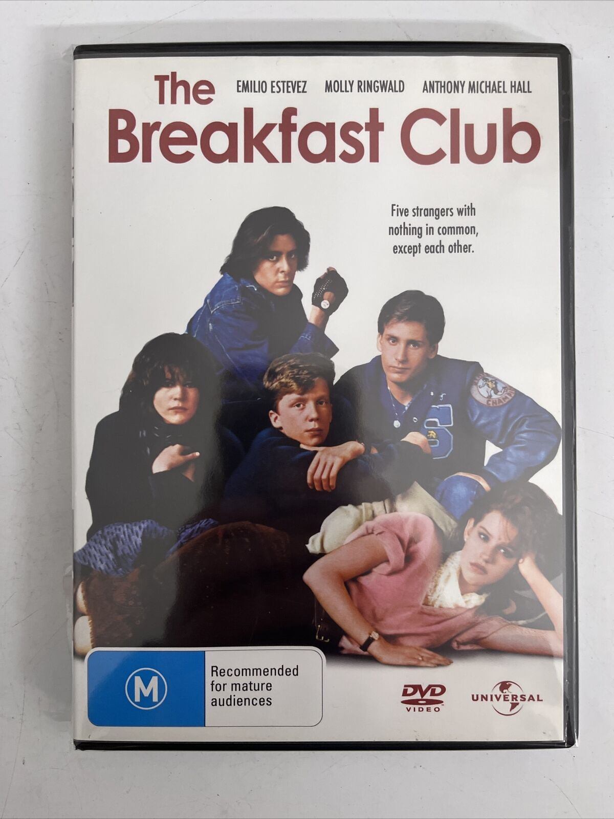 The Breakfast Club (DVD, 1985) Emilio Estevez, Paul Gleason, Molly Rin ...