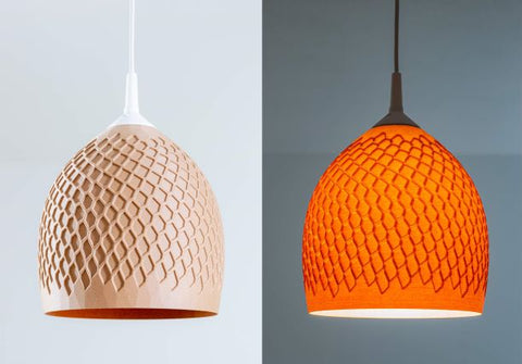 3d-printad lampskärm