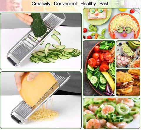 Multi-Purpose Vegetable Slicer Cuts Set