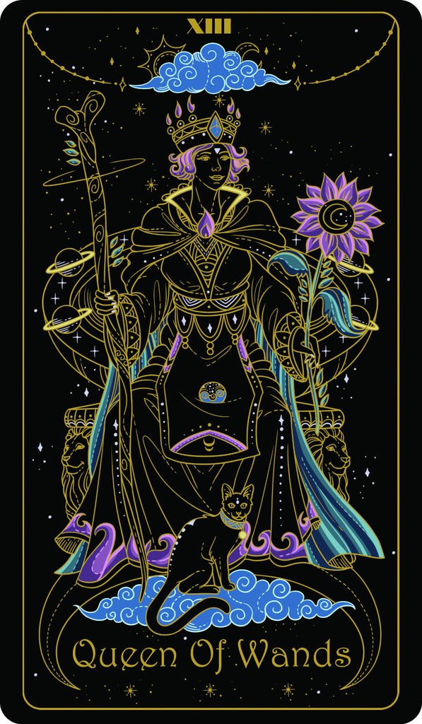 queen of wands tarot card